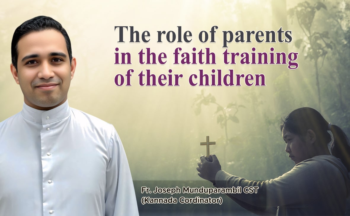 The role of parents in the faith training of their children