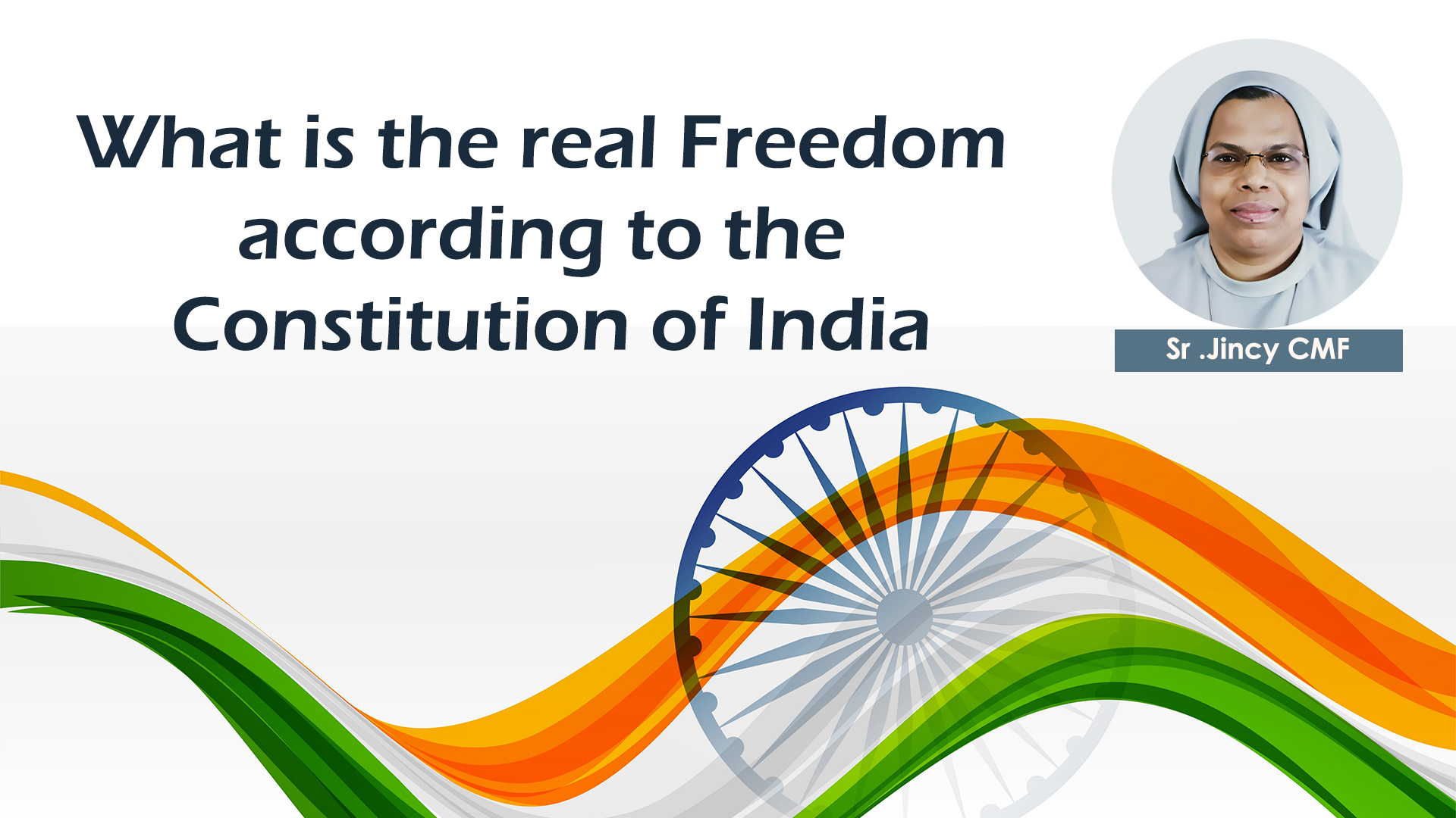 What is the real freedom according to the constitution of India ?